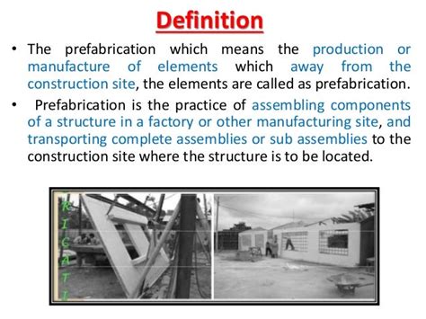 what does prefab mean